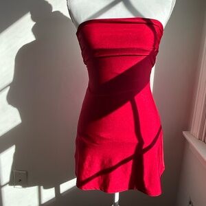 Windsor red mini dress